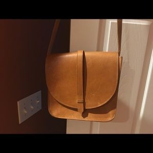Able Leather Crossbody ‘Tirhas’ Bag